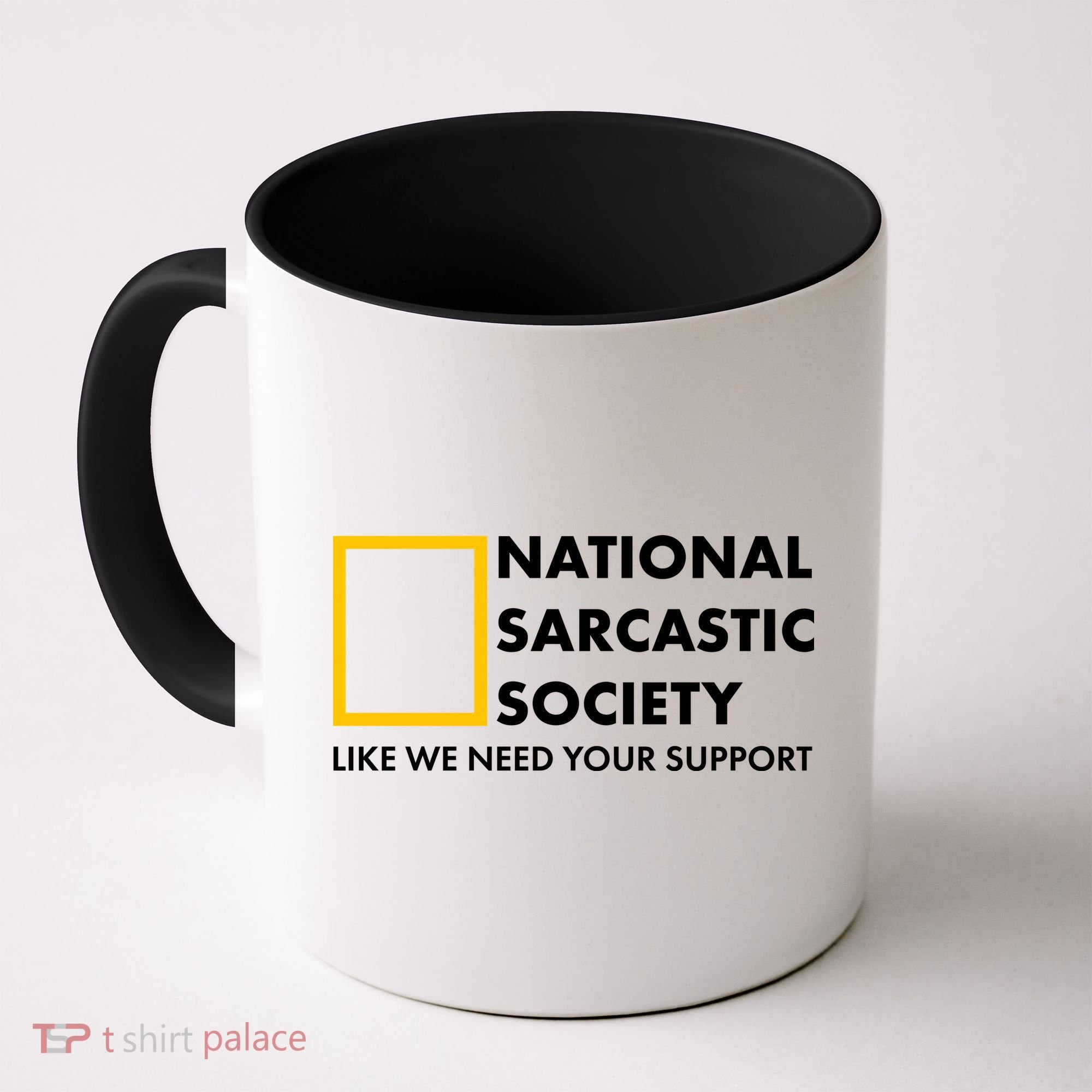 Funny National Sarcastic Society Coffee Mug