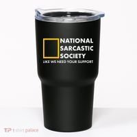 Funny National Sarcastic Society Tumbler thumb 0