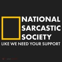 Funny National Sarcastic Society Tumbler thumb 3
