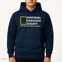 Funny National Sarcastic Society Hoodie thumb 2