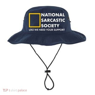 Funny National Sarcastic Society Bucket Hat