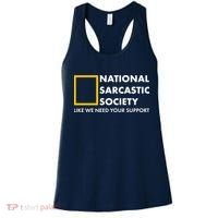 Funny National Sarcastic Society Women's Tank Top thumb 0