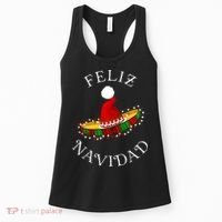 Feliz Navidad' Santa Hat Sombrero Funny Christmas in Mexico Women's Tank Top thumb 0
