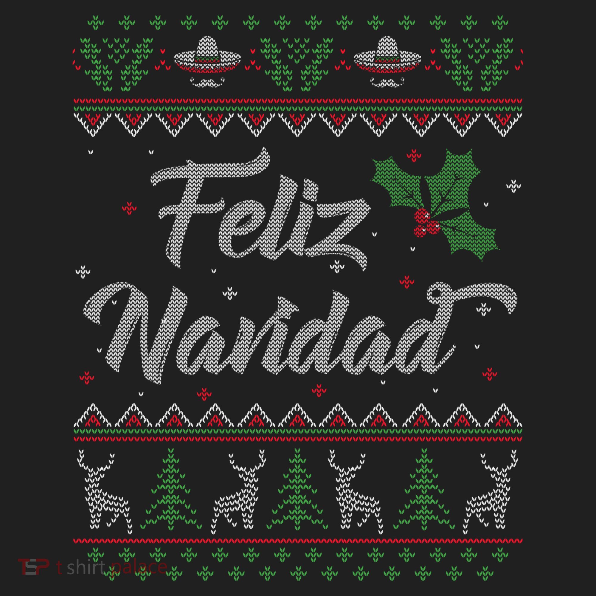 Feliz Navidad Spanish Merry Christmas Women's Sweatshirt