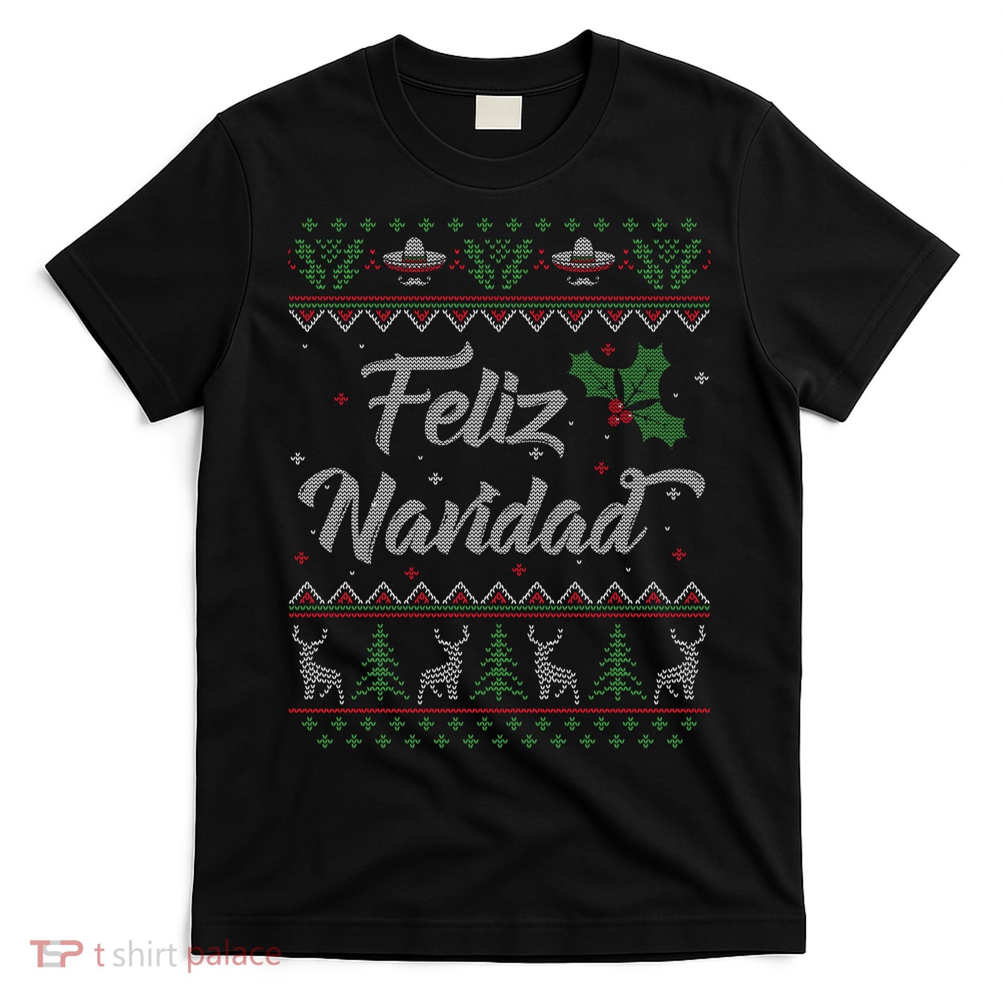 Feliz Navidad Spanish Merry Christmas T-Shirt