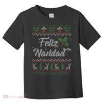 Feliz Navidad Spanish Merry Christmas Toddler T-Shirt thumb 0