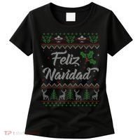 Feliz Navidad Spanish Merry Christmas Women's T-Shirt thumb 0
