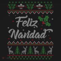 Feliz Navidad Spanish Merry Christmas Women's T-Shirt thumb 6