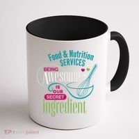 Food & Nutrition Services Being Awesome Lunch Lady Coffee Mug thumb 1