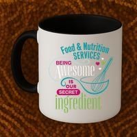 Food & Nutrition Services Being Awesome Lunch Lady Coffee Mug thumb 2
