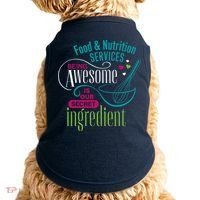 Food & Nutrition Services Being Awesome Lunch Lady Doggie Tank thumb 0