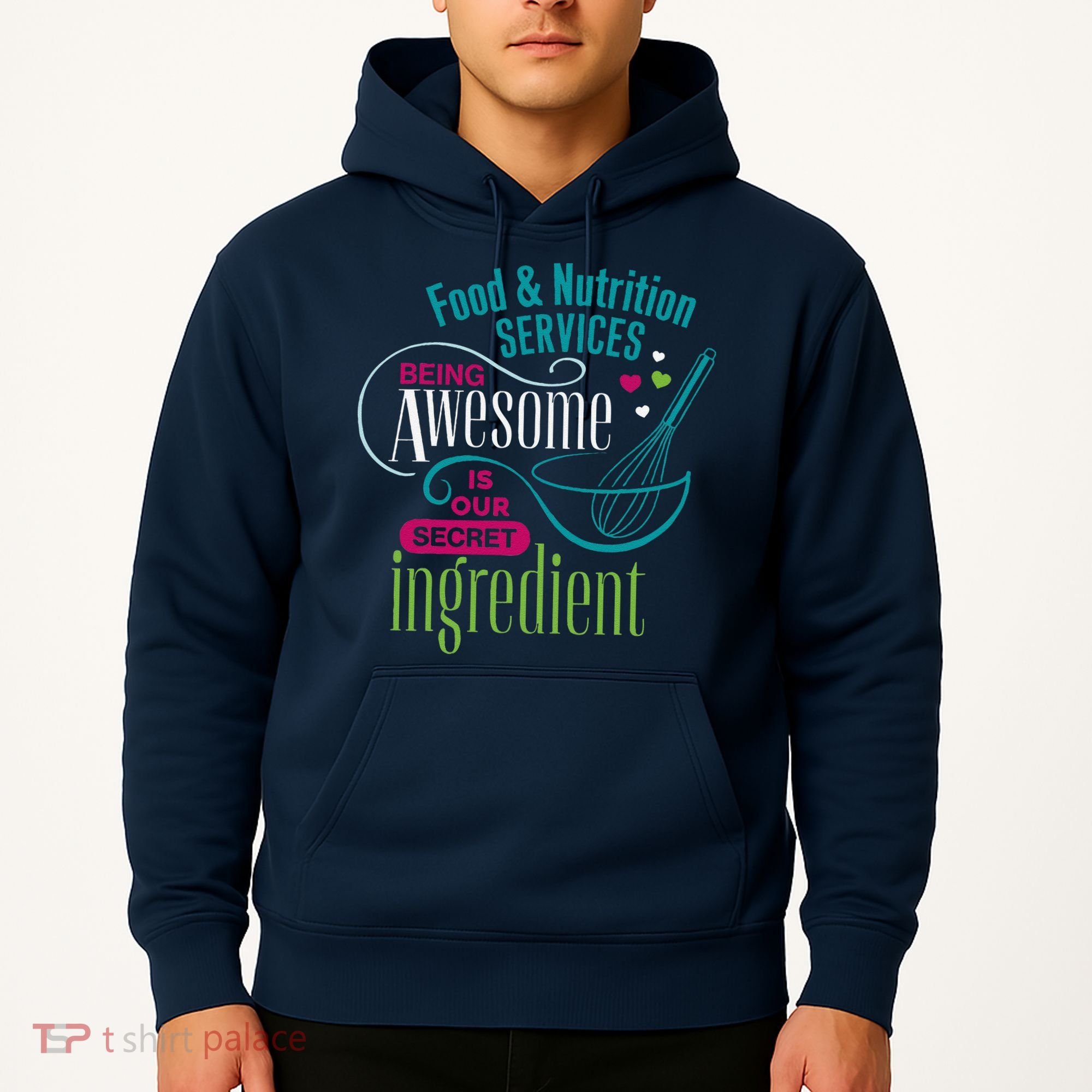 Food & Nutrition Services Being Awesome Lunch Lady Hoodie