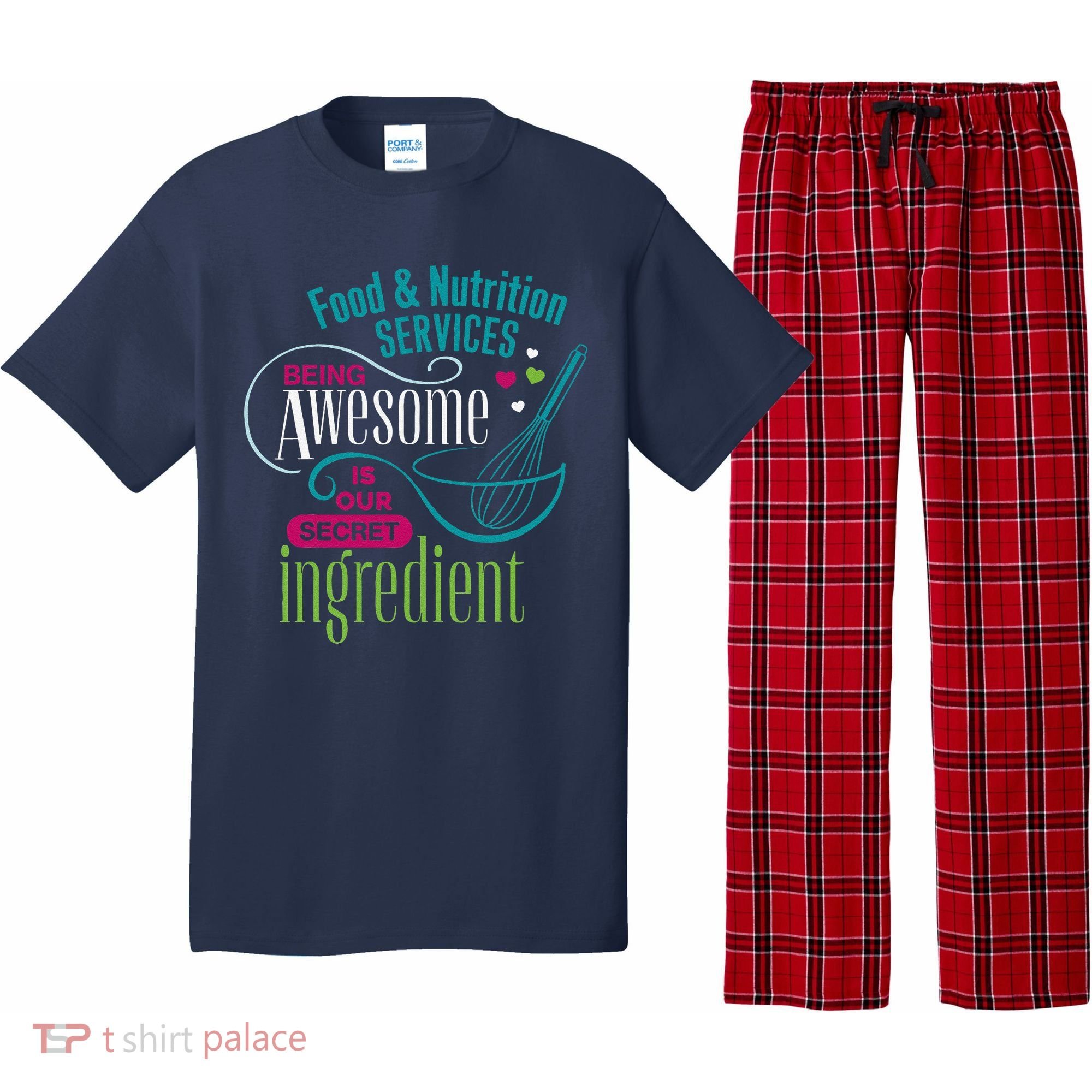 Food & Nutrition Services Being Awesome Lunch Lady Pajama Set