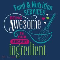 Food & Nutrition Services Being Awesome Lunch Lady Women's Hoodie thumb 2