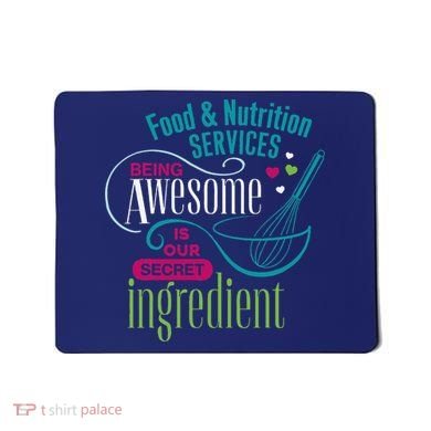 Food & Nutrition Services Being Awesome Lunch Lady Mousepad