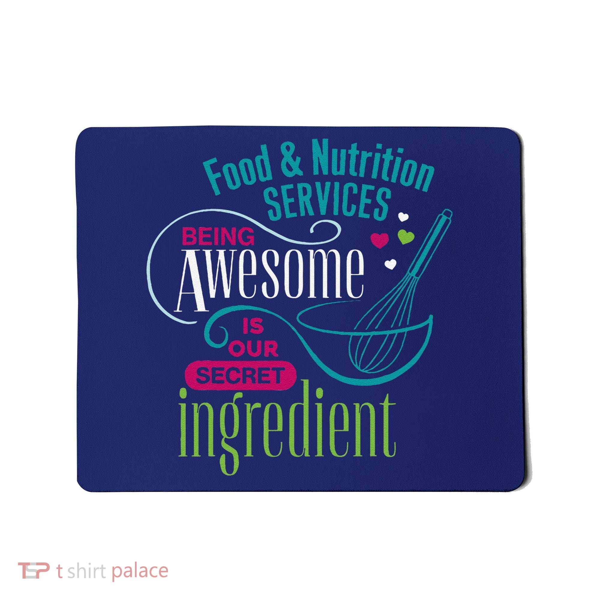 Food & Nutrition Services Being Awesome Lunch Lady Mousepad