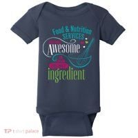 Food & Nutrition Services Being Awesome Lunch Lady Baby Bodysuit thumb 0