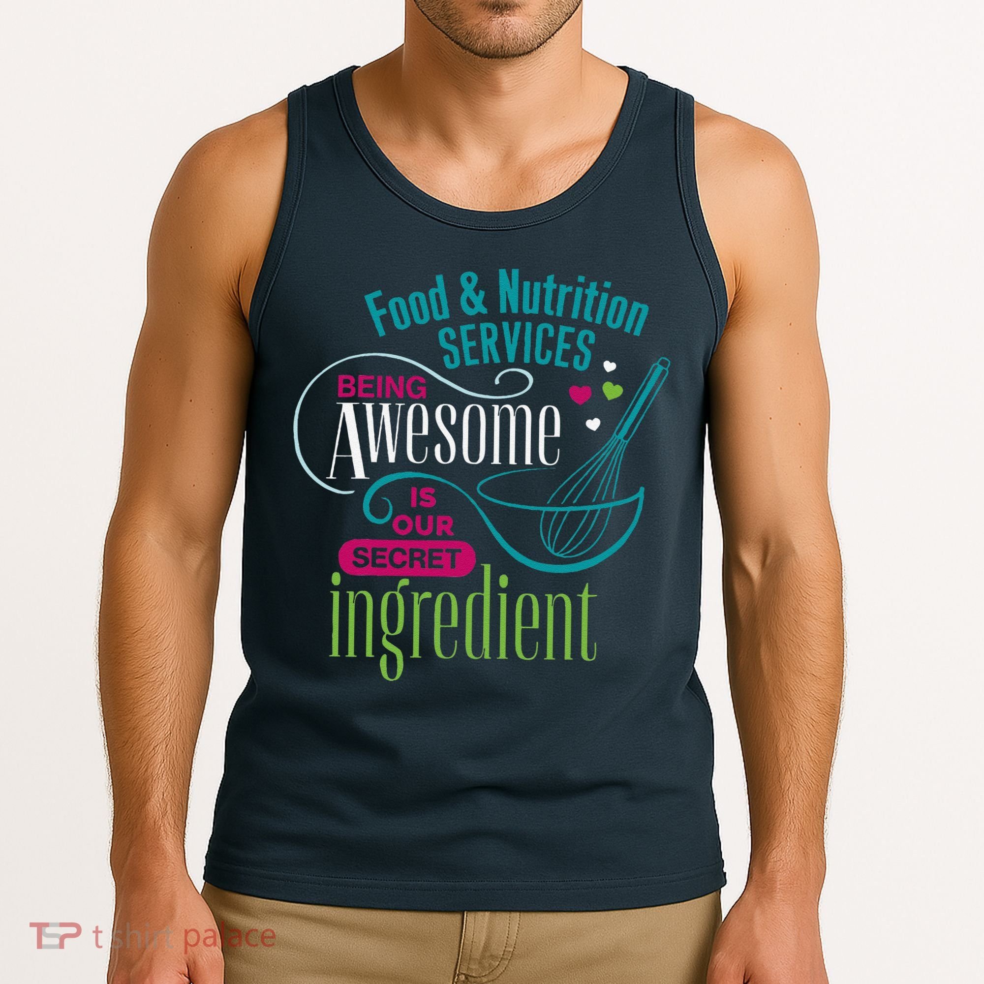 Food & Nutrition Services Being Awesome Lunch Lady Tank Top