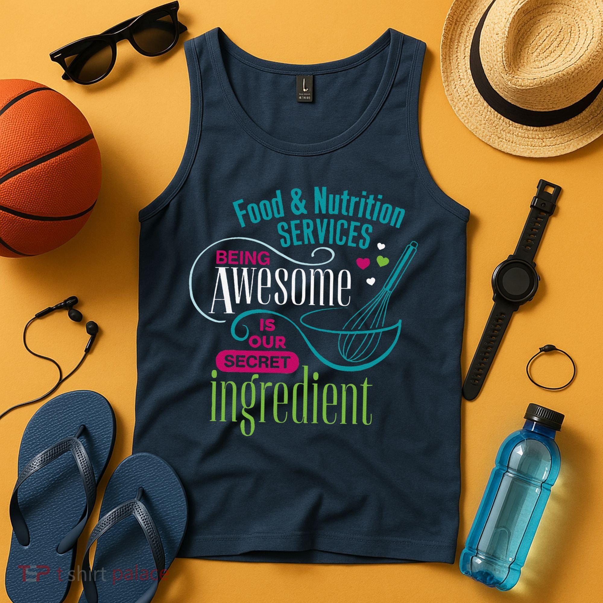 Food & Nutrition Services Being Awesome Lunch Lady Tank Top