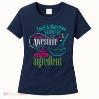 Food & Nutrition Services Being Awesome Lunch Lady Women's T-Shirt thumb 0