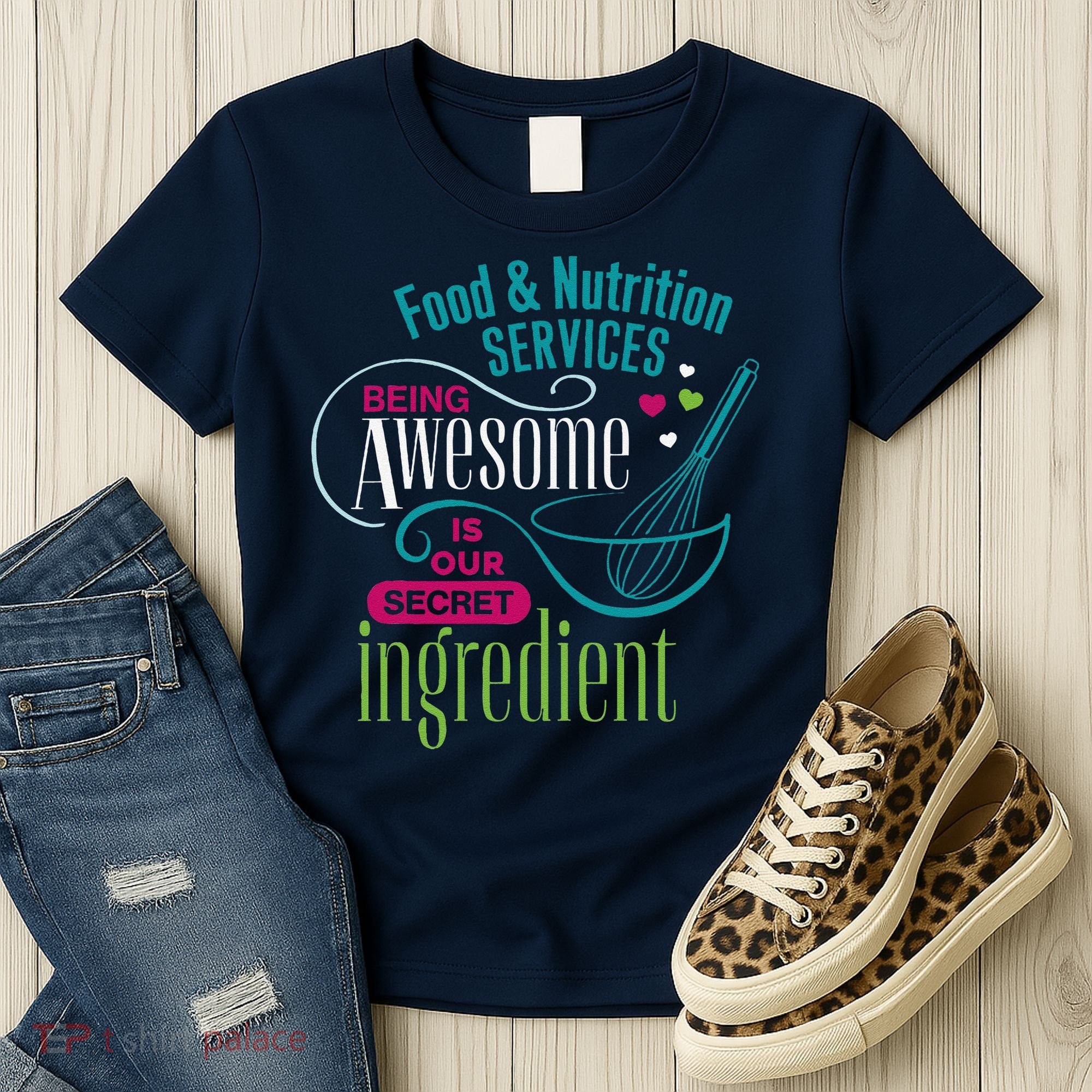 Food & Nutrition Services Being Awesome Lunch Lady Women's T-Shirt