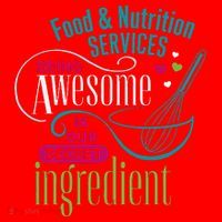 Food & Nutrition Services Being Awesome Lunch Lady Santa Hat thumb 1