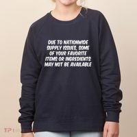 Funny Nationwide Supplies Issues Women's Sweatshirt thumb 0