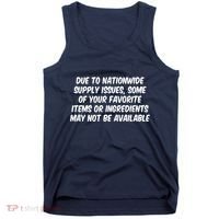 Funny Nationwide Supplies Issues Tank Top thumb 0