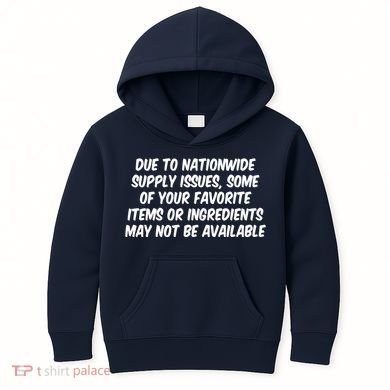 Funny Nationwide Supplies Issues Kids Hoodie