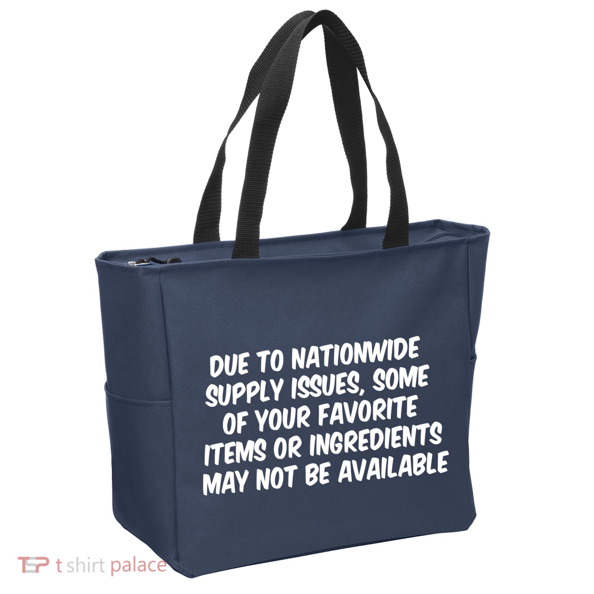 Funny Nationwide Supplies Issues Tote Bag