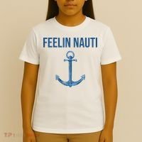 Feelin Nauti Sailing Funny T-Shirt thumb 4