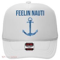 Feelin Nauti Sailing Funny Hat thumb 0