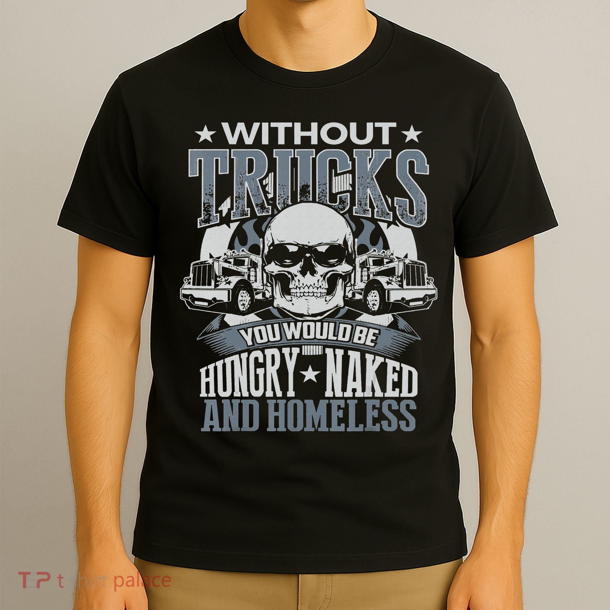 Funny Novelty Truckers Truck Driver T-Shirt