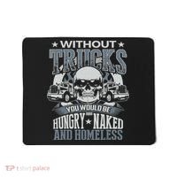 Funny Novelty Truckers Truck Driver Mousepad thumb 0