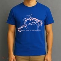 Feels Nice To Be Kneaded Cat Mom And Son Kitten Motherhood T-Shirt thumb 3