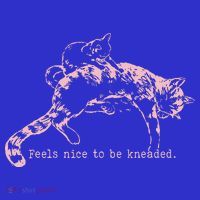 Feels Nice To Be Kneaded Cat Mom And Son Kitten Motherhood Mousepad thumb 1