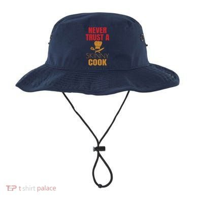 Funny Never Trust A Skinny Chef Gift For Cooking Lover Bucket Hat