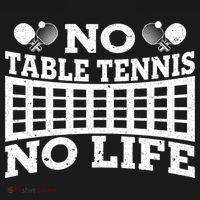 Funny No Table Tennis No Life Ping Pong Tennis Ball Player Gift Women's Hoodie thumb 2