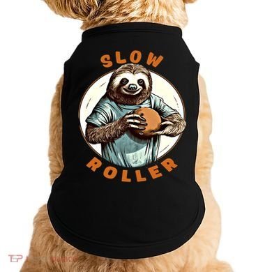 Funny Novelty Ten Pin Slow Roller Bowler Bowling Gift Doggie Tank