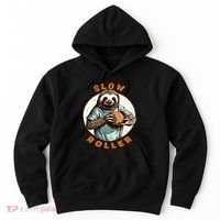 Funny Novelty Ten Pin Slow Roller Bowler Bowling Gift Hoodie thumb 0