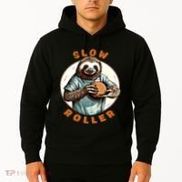 Funny Novelty Ten Pin Slow Roller Bowler Bowling Gift Hoodie thumb 2