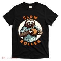 Funny Novelty Ten Pin Slow Roller Bowler Bowling Gift T-Shirt thumb 0