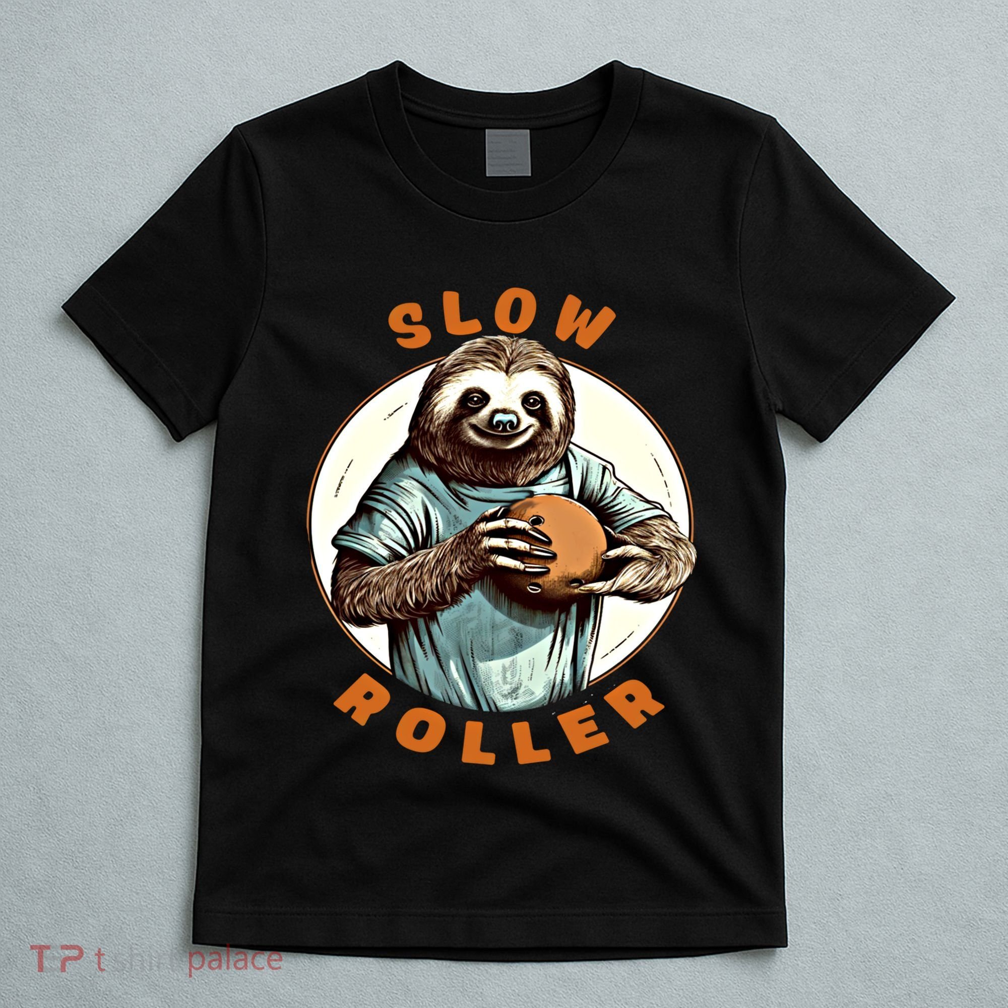Funny Novelty Ten Pin Slow Roller Bowler Bowling Gift T-Shirt