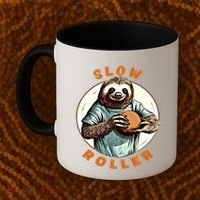 Funny Novelty Ten Pin Slow Roller Bowler Bowling Gift Coffee Mug thumb 2