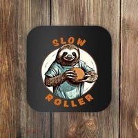 Funny Novelty Ten Pin Slow Roller Bowler Bowling Gift Coaster thumb 0