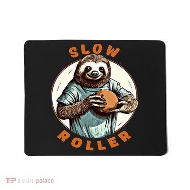 Funny Novelty Ten Pin Slow Roller Bowler Bowling Gift Mousepad