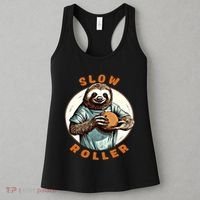 Funny Novelty Ten Pin Slow Roller Bowler Bowling Gift Women's Tank Top thumb 3