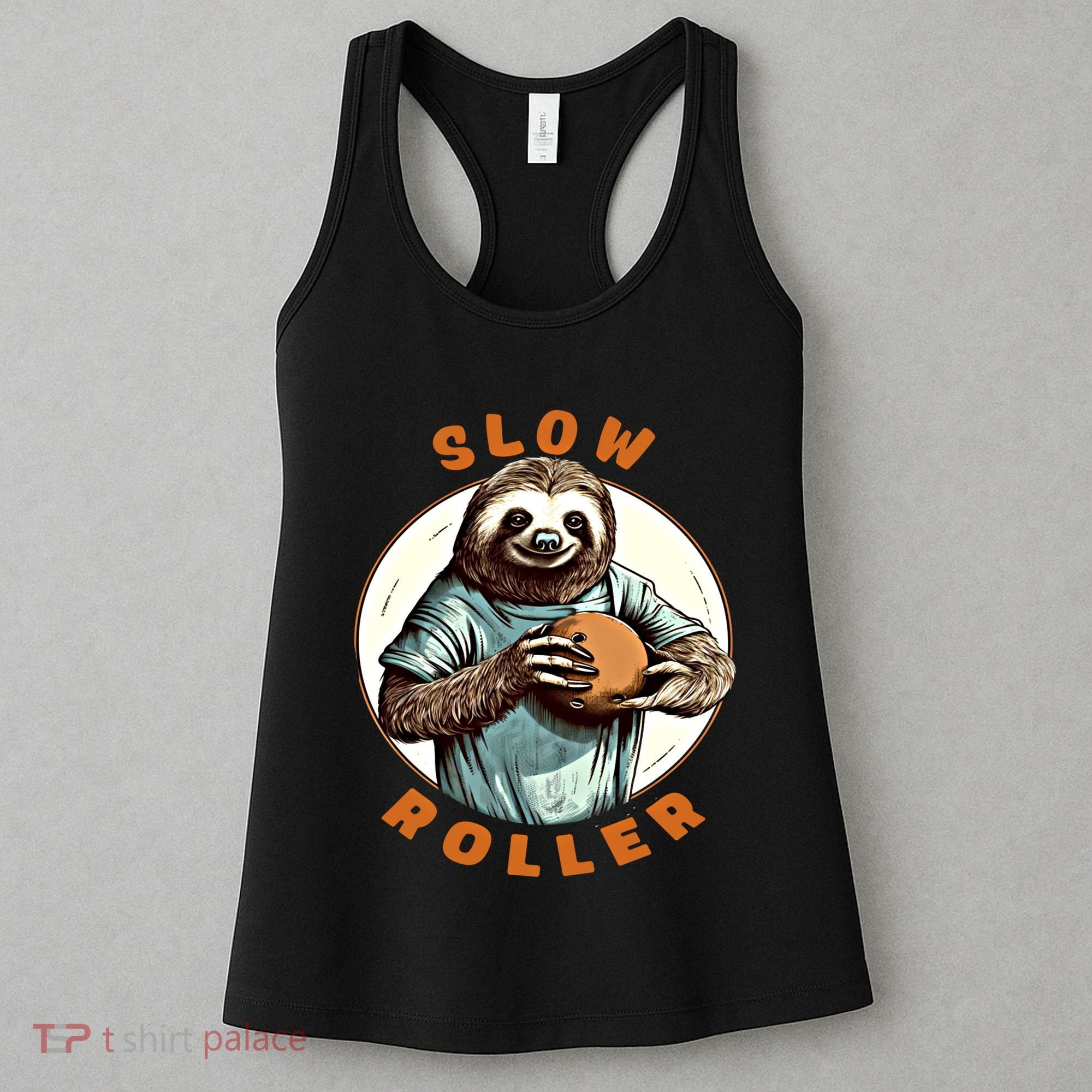 Funny Novelty Ten Pin Slow Roller Bowler Bowling Gift Women's Tank Top