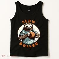 Funny Novelty Ten Pin Slow Roller Bowler Bowling Gift Tank Top thumb 2