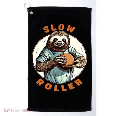 Funny Novelty Ten Pin Slow Roller Bowler Bowling Gift Golf Towel